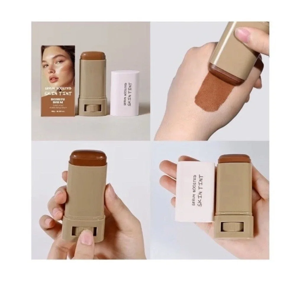 Lakerain Serum Boosted Skin Tint Beauty Balm Solid Tinted Moisturizing Serum #03